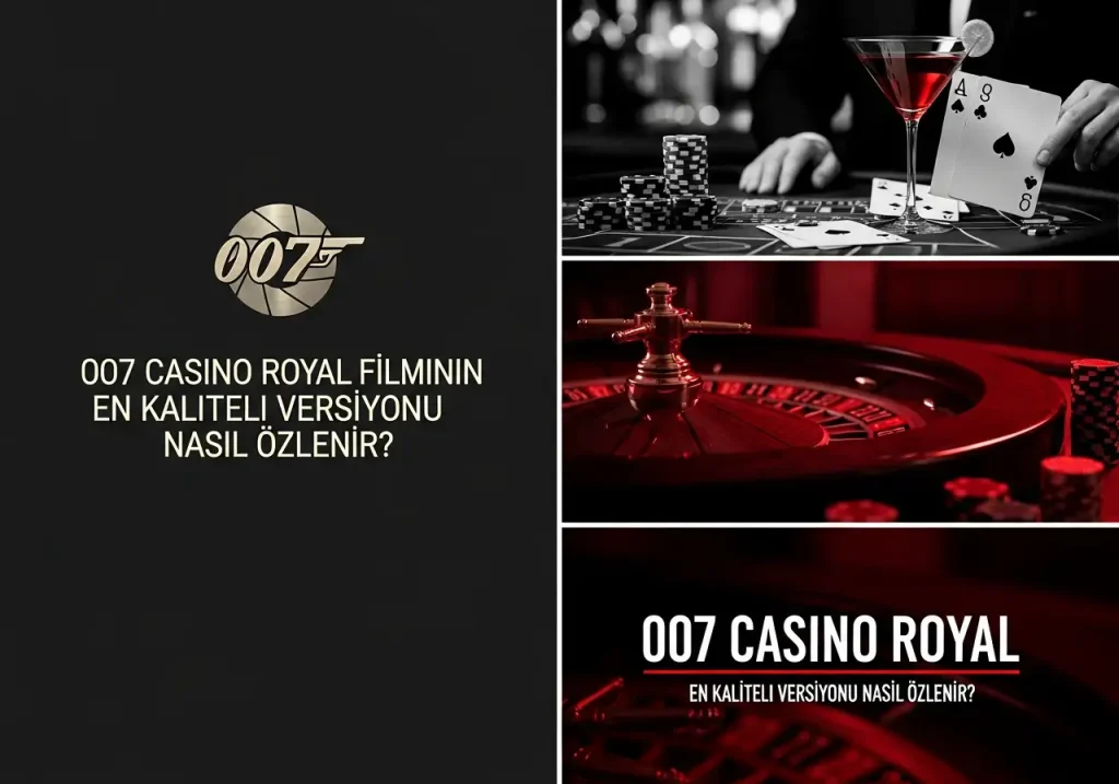 007 casino royal izle filminin en kaliteli versiyonu kapak görseli - Create a high-quality, modern blog cover image based on the first paragraph of the article titled '007 casino royal izle filminin en kaliteli versiyon