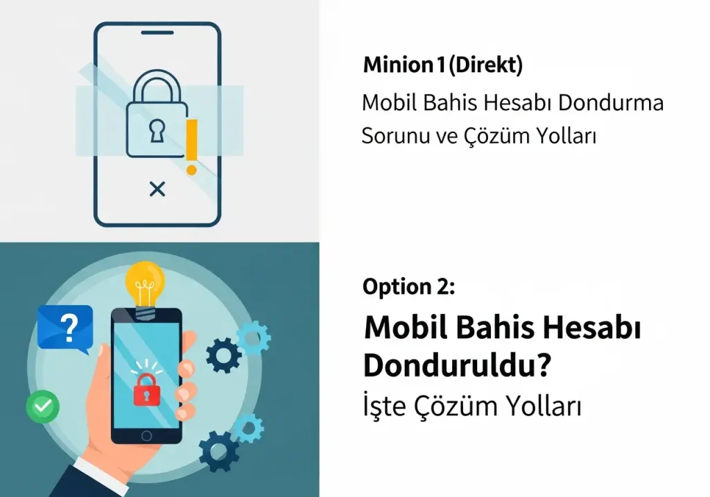 Mobil bahis hesabımı dondurdu sorununu nasıl çözebilirim kapak görseli - Create a high-quality, modern blog cover image based on the first paragraph of the article titled 'Mobil bahis hesabımı dondurdu sorununu nasıl çözebi